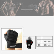 Fitness Gloves Men And Women Exercise Equipment Dumbbell Exercise Weightlifting Half-Finger Gloves Training Gym Breathable Non-Slip