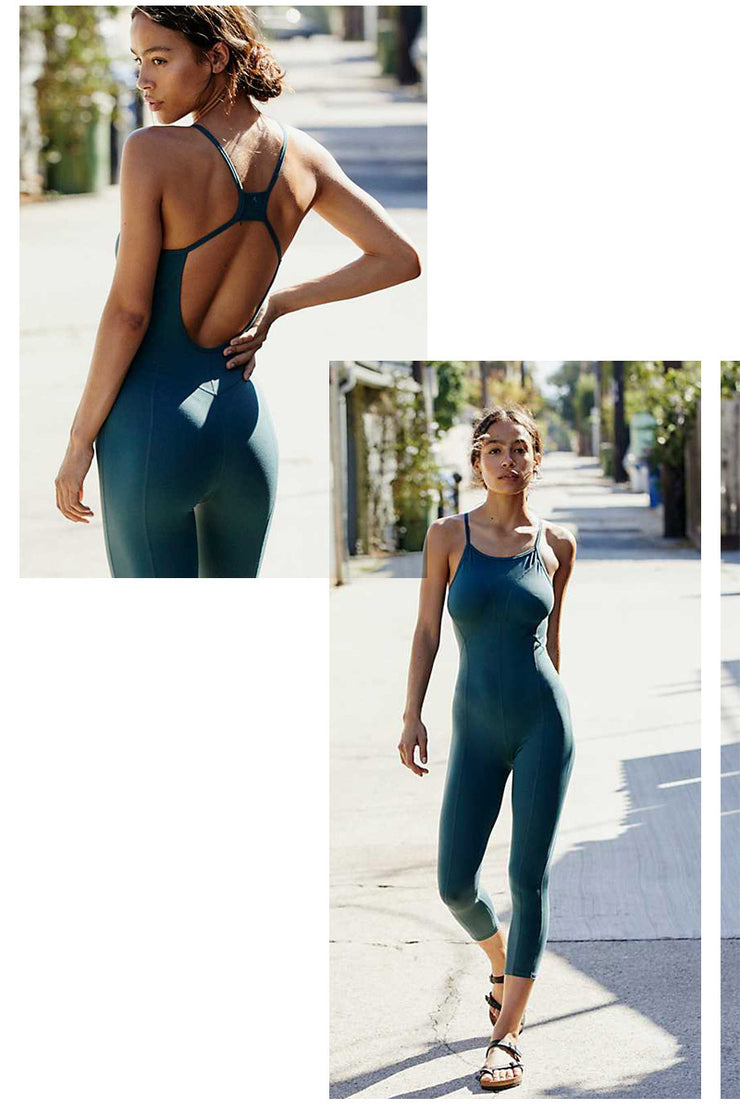 Yoga Jumpsuit Women Sport Suit Female Gym Fitness Clothes Tight Breathable Sportswear Women Yoga Set